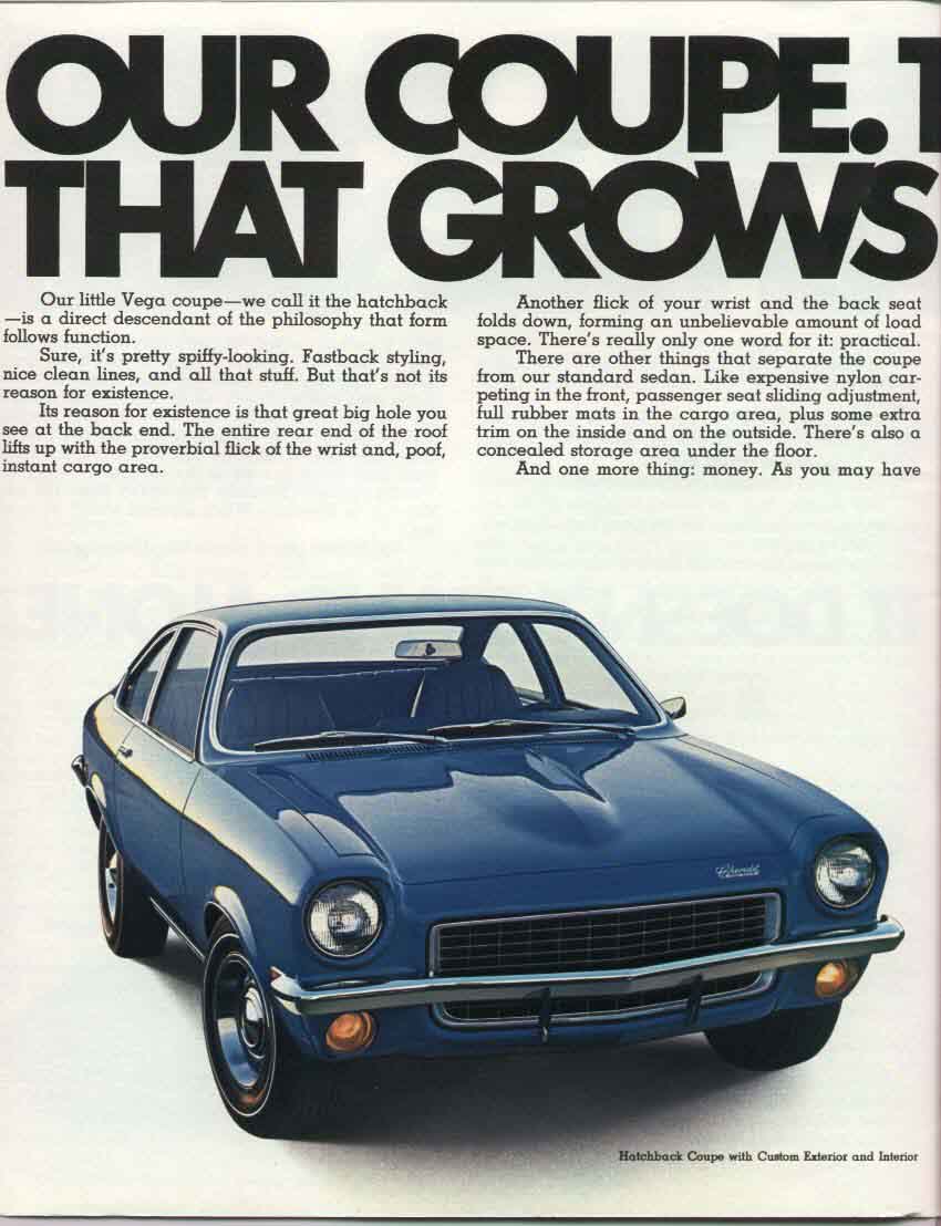 1970 Chevrolet Vega Brochure Page 8